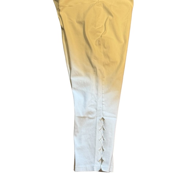 Women with Control white Denim Cropped, size 2X - Picture 2 of 6